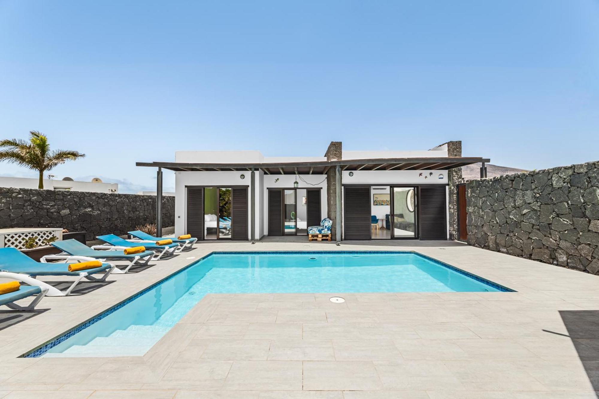 3 Bedroom Villa With Private Pool Close To Papagayo Beach Playa Blanca  Buitenkant foto