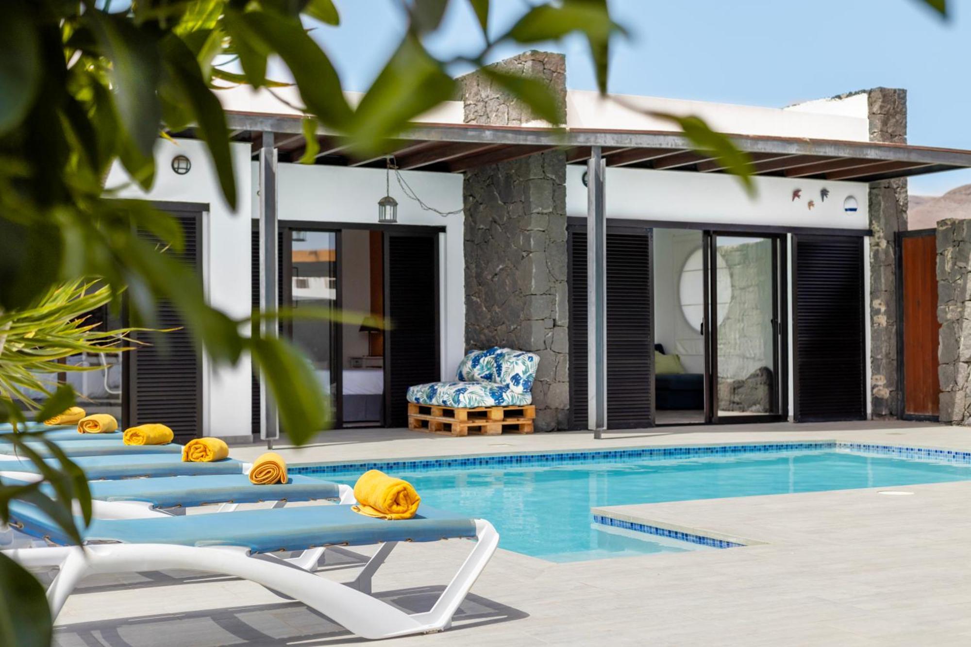 3 Bedroom Villa With Private Pool Close To Papagayo Beach Playa Blanca  Buitenkant foto
